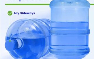 No-Splash Reusable 5 Gallon Water Jug Caps Silicone Non-Spill Top Lid Cover Cap for Water Bottle