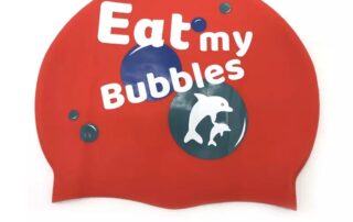 Silicone Non-slip Swim Cap Waterproof Elastic Bathing Cap Printing Logo Adult Swimming Hat for long Hair