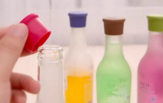 Wholesale Cheap Food Grade Silicone Wine Glass Bottle Cap Keep Beer Fresh Silicone Bottle Lid