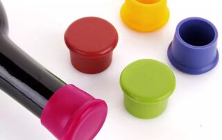 Wholesale Cheap Food Grade Silicone Wine Glass Bottle Cap Keep Beer Fresh Silicone Bottle Lid