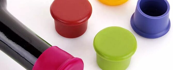 Wholesale Cheap Food Grade Silicone Wine Glass Bottle Cap Keep Beer Fresh Silicone Bottle Lid