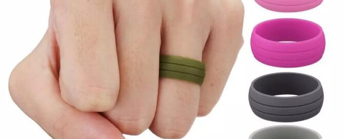 Custom Silicone Wedding Engagement Ring Finger Ring silicone rings for men and women