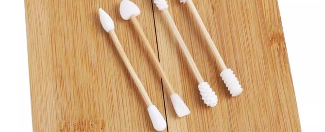 Double-Headed Swabs Buds For Cleaning Customized Professional Makeup Reusable Swab Cotton Ear Cleaner