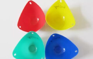 Nonstick microwave egg poacher pod cups set egg cooker boiler silicone egg poacher