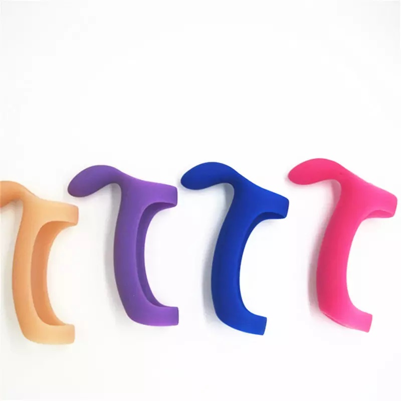 Penis sleeve silicone D spot stimulated soft touch penis cock ring backer for Men silicone d rings