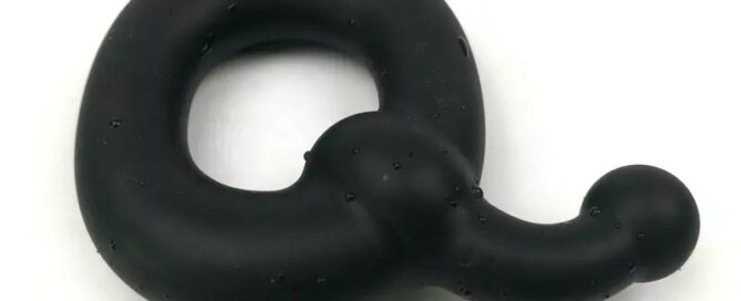 Q shape liquid silicone penis enlargement ejaculation cock ring for men penis sex Silicone Q ring