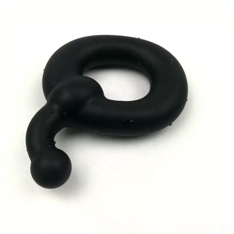 Q shape liquid silicone penis enlargement ejaculation cock ring for men penis sex Silicone Q ring 