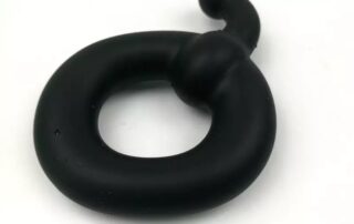 Q shape liquid silicone penis enlargement ejaculation cock ring for men penis sex Silicone Q ring