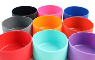 Silicone Coasters 60mm 65mm 70mm Dia for 30oz 20oz Vacuum Tumbler Water Bottle Bottom Non-Slip h&m silicone pads