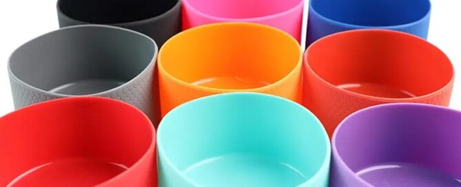 Silicone Coasters 60mm 65mm 70mm Dia for 30oz 20oz Vacuum Tumbler Water Bottle Bottom Non-Slip h&m silicone pads