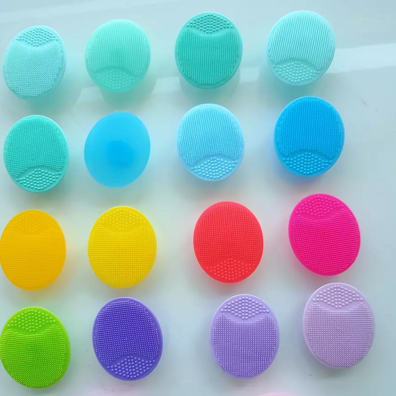 Silicone Face Scrubbers Exfoliator Facial Cleansing Brush silicone Blackhead Exfoliating Cleansing Pads 