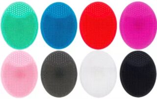 Silicone Face Scrubbers Exfoliator Facial Cleansing Brush silicone Blackhead Exfoliating Cleansing Pads