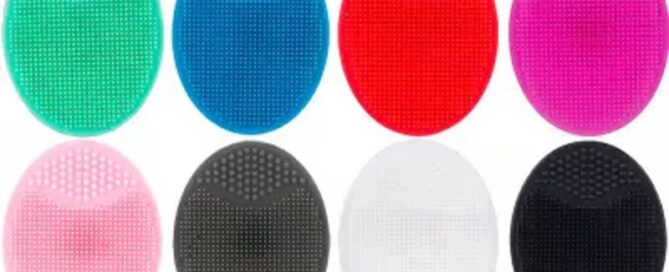 Silicone Face Scrubbers Exfoliator Facial Cleansing Brush silicone Blackhead Exfoliating Cleansing Pads