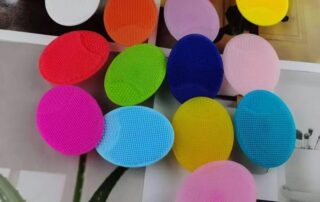 Silicone Face Scrubbers Exfoliator Facial Cleansing Brush silicone Blackhead Exfoliating Cleansing Pads