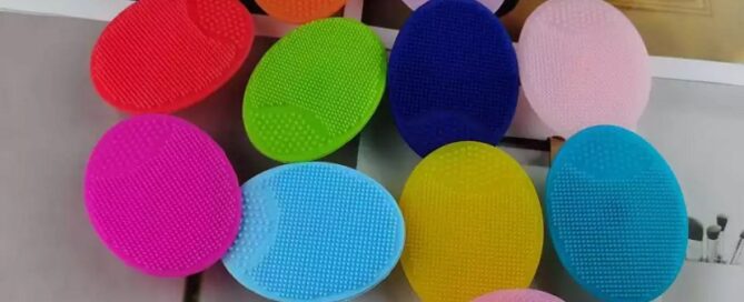 Silicone Face Scrubbers Exfoliator Facial Cleansing Brush silicone Blackhead Exfoliating Cleansing Pads
