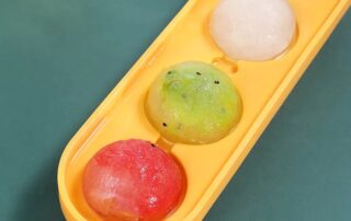 Square Ice Cube Maker Mold Trays Custom Round Ice Cream Mould Silicone Ice Cube Tray With Lid