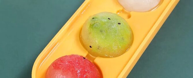 Square Ice Cube Maker Mold Trays Custom Round Ice Cream Mould Silicone Ice Cube Tray With Lid