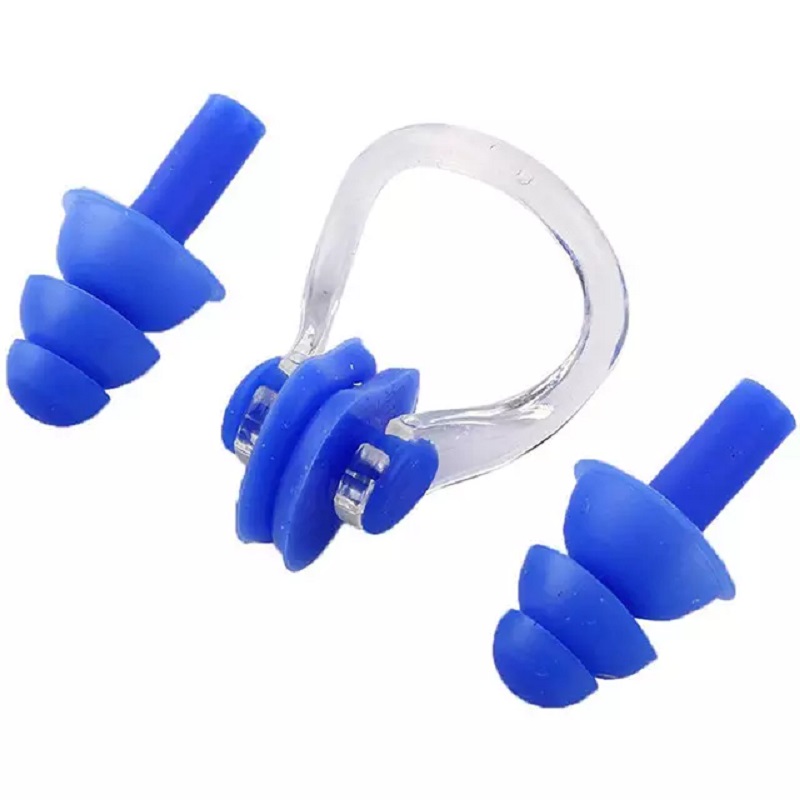 Silicone ear plugs noise reduction waterproof swimming learning sleeping earplugs