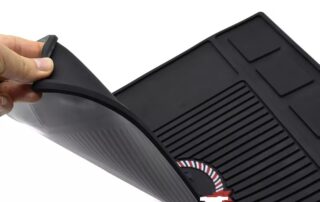 Barber Heat Resistant Mat Salon Tool Holder Silicone Mat barber shop silicone hair products