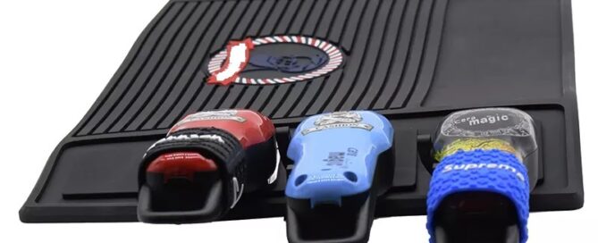 Barber Heat Resistant Mat Salon Tool Holder Silicone Mat barber shop silicone hair products