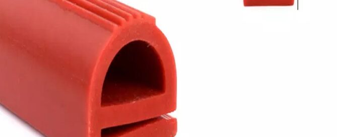 Customized high-temperature oven door seal silicone sealing gasket for oven silicone d gasket