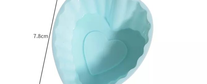 Silicone Cupcake Liners Reusable Baking Cups Nonstick Easy Clean Pastry Muffin silicone heart mold