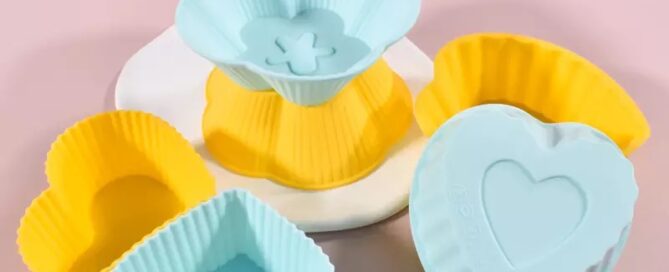 Silicone Cupcake Liners Reusable Baking Cups Nonstick Easy Clean Pastry Muffin silicone heart mold