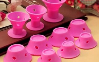 Silicone Hair Curlers Rollers Magic Soft DIY Hairstyle Tool Roller for Curl Hair silicone hair curlers