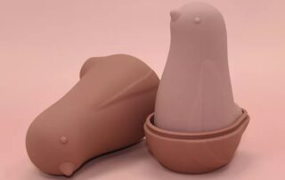 Silicone Matryoshka Doll 4 sets Nesting silicone baby dolls baby Educational Stacking Toy