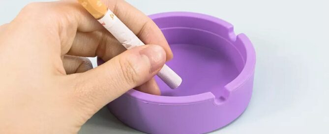 Unbreakable Silicone Ashtray Smoking Accessories Cigar Ashtray Silicone Round Square Ashtray For Indoor