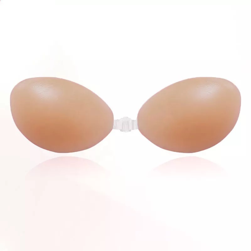 Women Reusable silicone Breast light covered Bra Flower type Breast Nipple Pies Round type Bra nipple cover Silicone bra