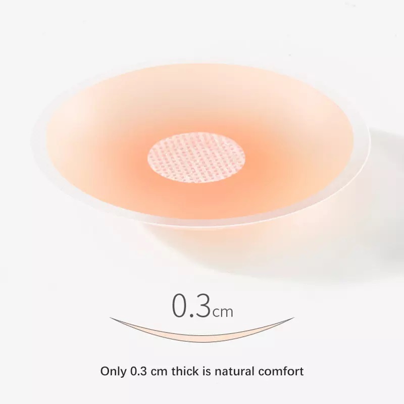 Women Reusable silicone Breast light covered Bra Flower type Breast Nipple Pies Round type Bra nipple cover Silicone bra