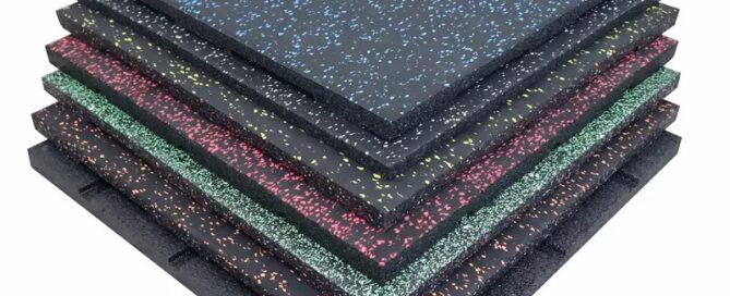 Anti-slip EPDM Gym Rubber Flooring Rolls Tiles Sports Equipments Rubber Mat rubber floor tiles