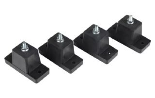 Wholesale NR NBR EPDM material air conditioner anti-vibration damper rubber base rubber foot pad