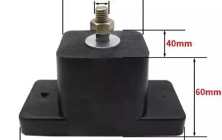 Wholesale NR NBR EPDM material air conditioner anti-vibration damper rubber base rubber foot pad