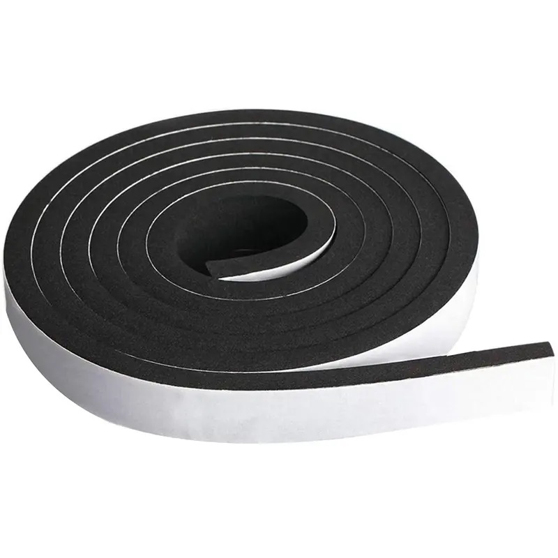 EVA Foam Self-Adhesive Sealing Strip Water Resisting weather stripping EPDM Foam Tape 