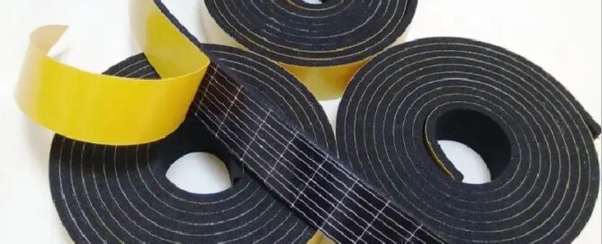 EVA Foam Self-Adhesive Sealing Strip Water Resisting weather stripping EPDM Foam Tape