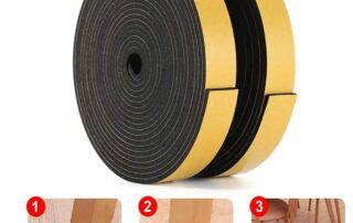 EVA Foam Self-Adhesive Sealing Strip Water Resisting weather stripping EPDM Foam Tape