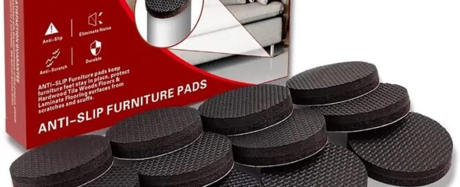 Non-Slip Furniture Pads Furniture Grippers Anti-Skid Furniture Hardwood Floors Protecting Self-Adhesive Rubber Feet