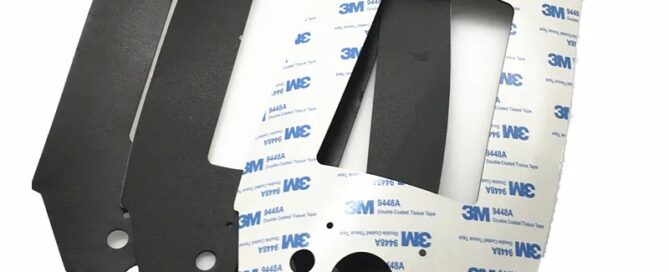 Polyurethane foam rubber adhesive tape Poron foot double adhesive sticky pads