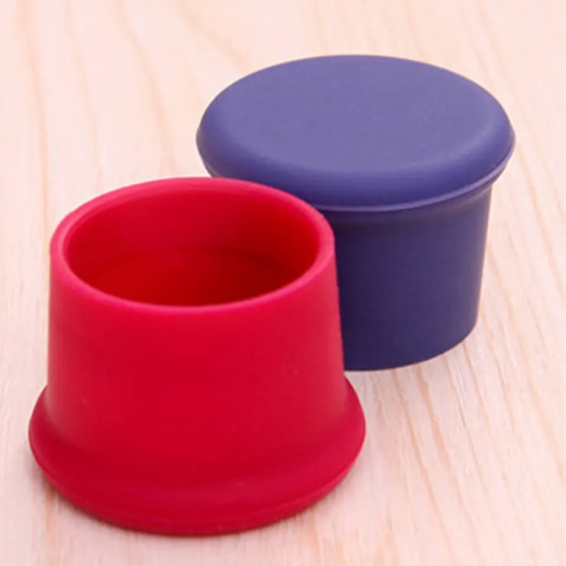 Silicone Wine Stoppers Airtight Seal Rubber Cork On Wine Bottles Reusable Beer Bottle Cover