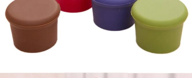 Silicone Wine Stoppers Airtight Seal Rubber Cork On Wine Bottles Reusable Beer Bottle Cover