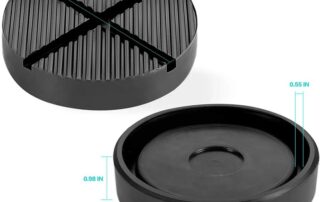 Rubber blocks Jack Rubber Pad Jack Adapter Pinch Cross Groove Design Weld Side Frame Rail Protector