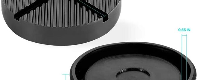 Rubber blocks Jack Rubber Pad Jack Adapter Pinch Cross Groove Design Weld Side Frame Rail Protector