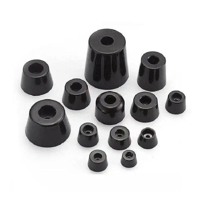 Black Rubber Chair Feet Floor Protector Non-slip Furniture Table Leg Cover Cabinet chair stoppers