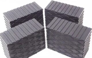 High Density Hard Natural Silicone Rubber Block Hard rubber shock absorber