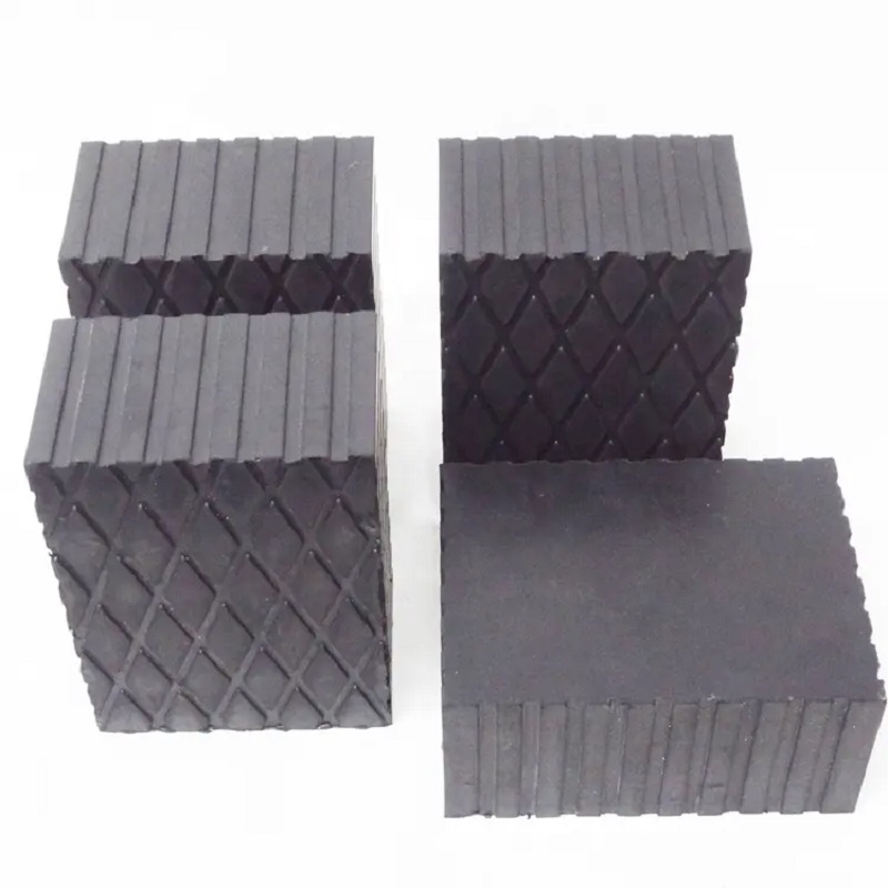 High Density Hard Natural Silicone Rubber Block Hard rubber shock absorber