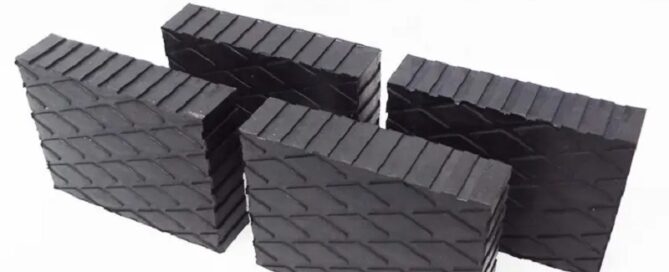 High Density Hard Natural Silicone Rubber Block Hard rubber shock absorber