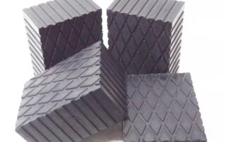 High Density Hard Natural Silicone Rubber Block Hard rubber shock absorber