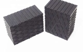High Density Hard Natural Silicone Rubber Block Hard rubber shock absorber